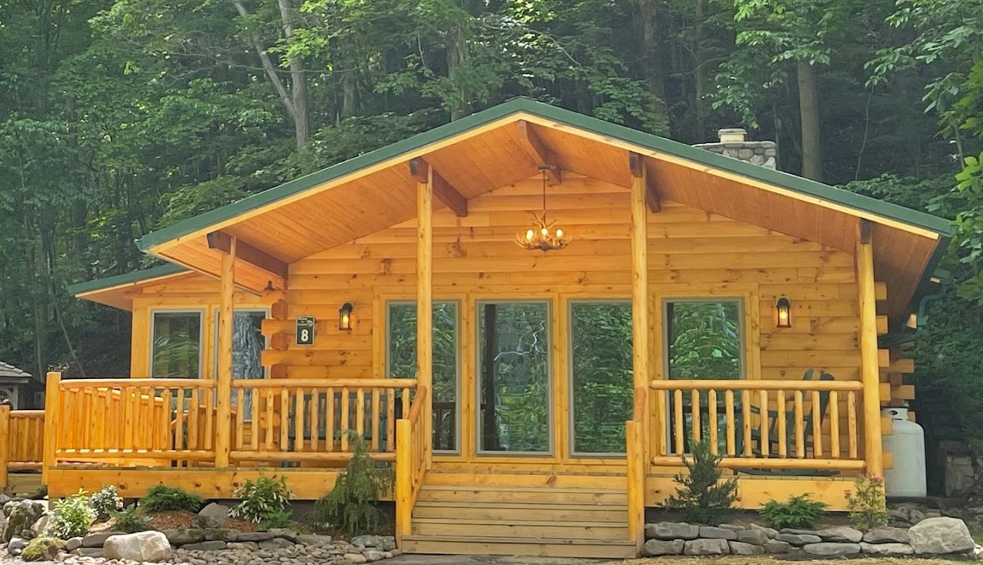 Riverside Retreat Cabin Harman's Log Cabins West Virginia